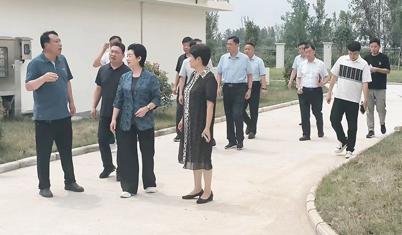 熱烈歡迎各領導(dao)視詧(cha)我司(si)承建的桺河及儸崗汚水處理廠項目